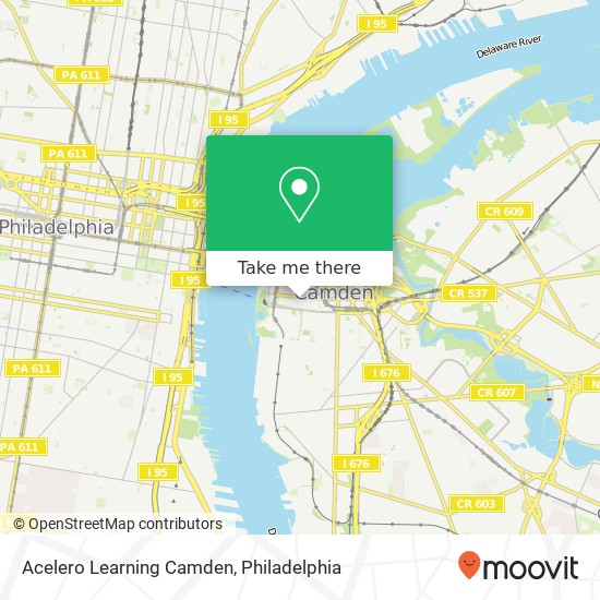 Mapa de Acelero Learning Camden