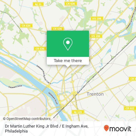 Dr Martin Luther King Jr Blvd / E Ingham Ave map