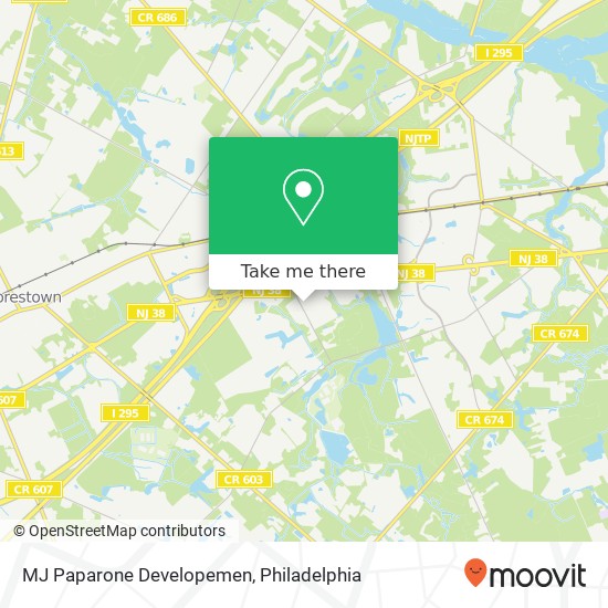 MJ Paparone Developemen map