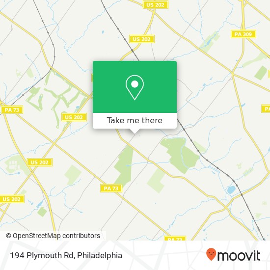 Mapa de 194 Plymouth Rd