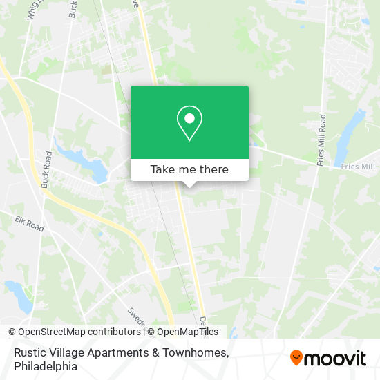 Rustic Village Apartments & Townhomes map