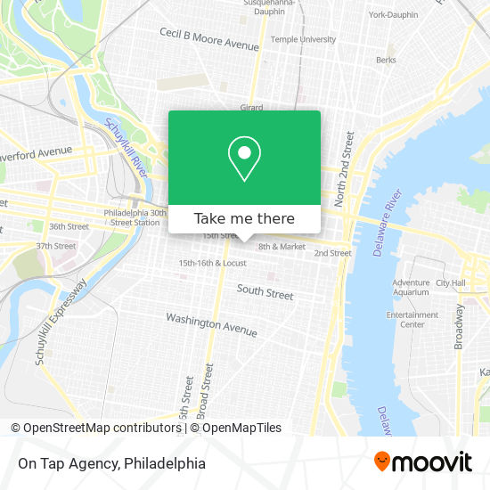 Mapa de On Tap Agency