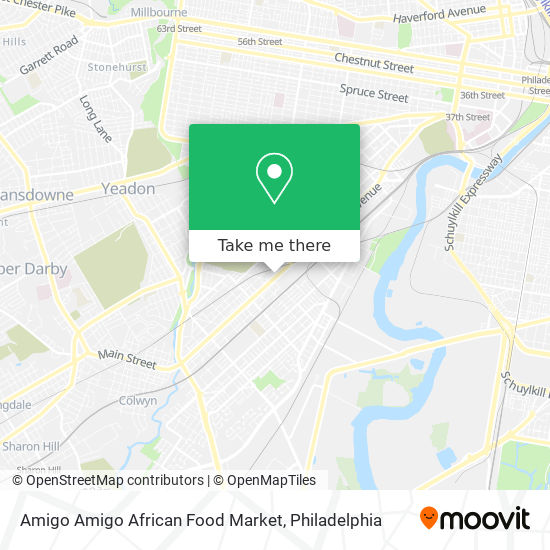 Mapa de Amigo Amigo African Food Market
