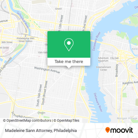 Mapa de Madeleine Sann Attorney