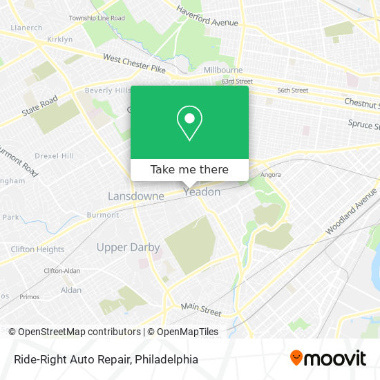 Ride-Right Auto Repair map