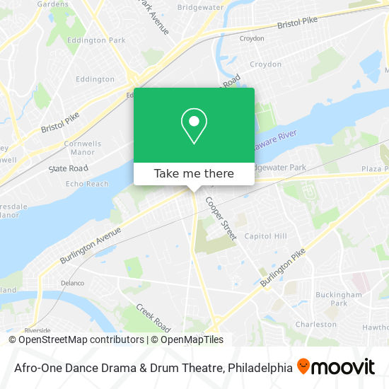 Afro-One Dance Drama & Drum Theatre map