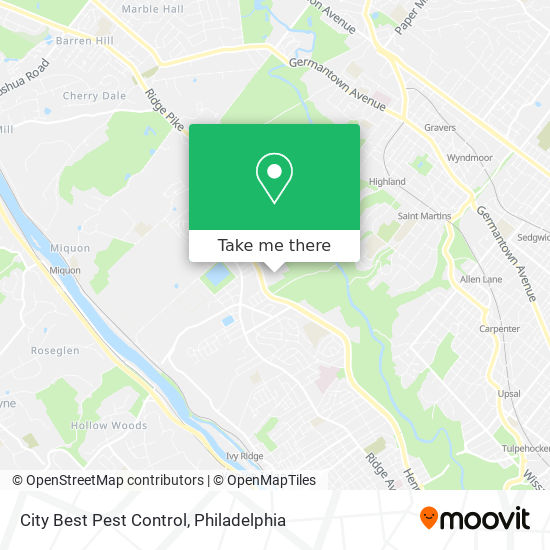 City Best Pest Control map