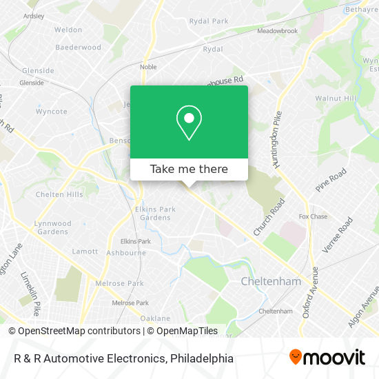 R & R Automotive Electronics map