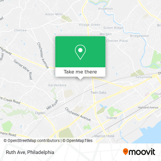 Mapa de Ruth Ave