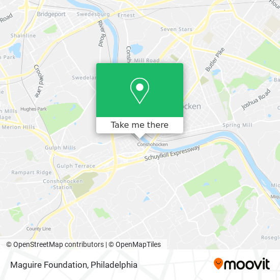 Mapa de Maguire Foundation