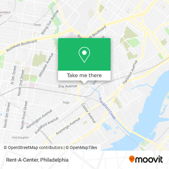 Rent-A-Center map