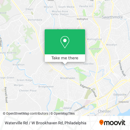 Waterville Rd / W Brookhaven Rd map