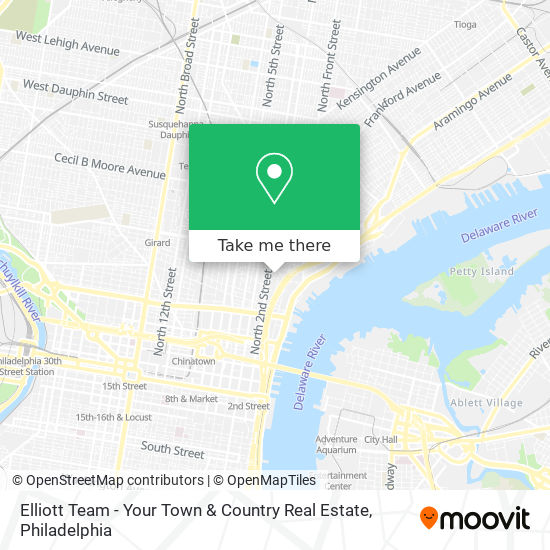 Mapa de Elliott Team - Your Town & Country Real Estate