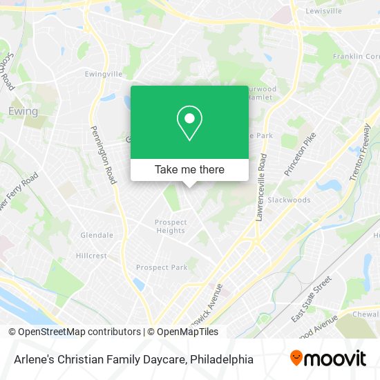 Mapa de Arlene's Christian Family Daycare