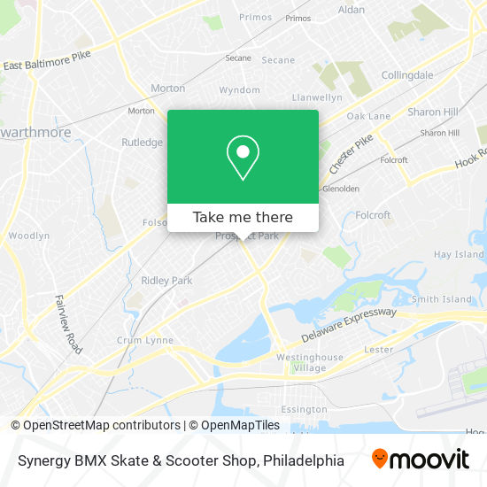 Synergy BMX Skate & Scooter Shop map