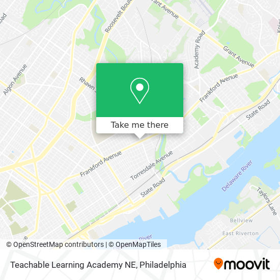 Teachable Learning Academy NE map