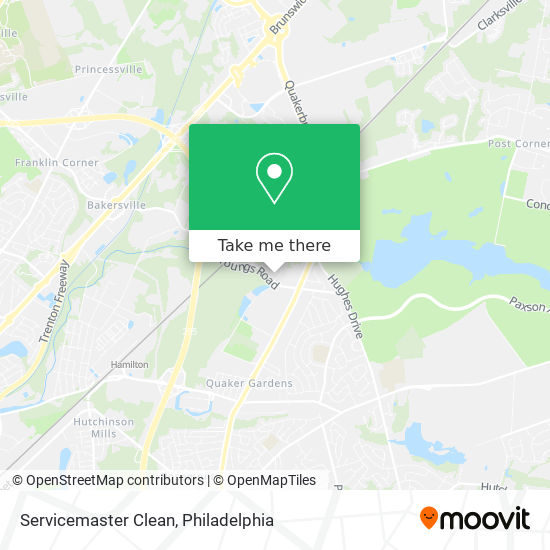 Mapa de Servicemaster Clean