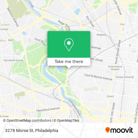 Mapa de 3278 Morse St