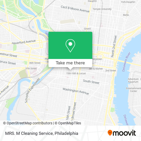 MRS. M Cleaning Service map