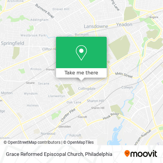 Mapa de Grace Reformed Episcopal Church