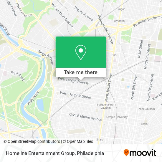 Homeline Entertainment Group map