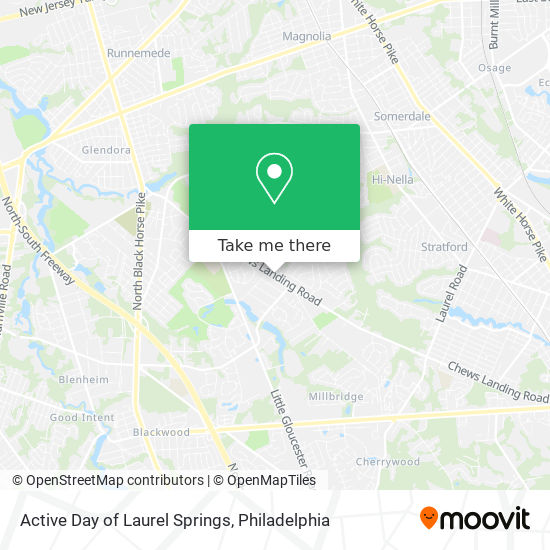 Active Day of Laurel Springs map