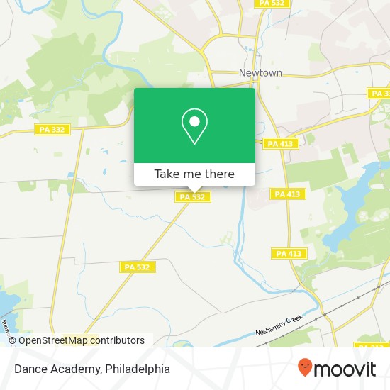 Mapa de Dance Academy