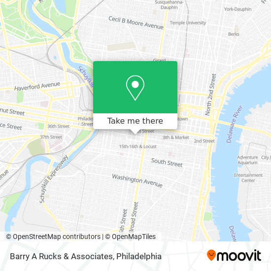 Barry A Rucks & Associates map