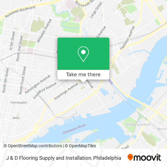 J & D Flooring Supply and Installation map