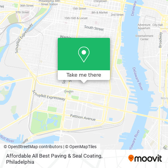 Affordable All Best Paving & Seal Coating map