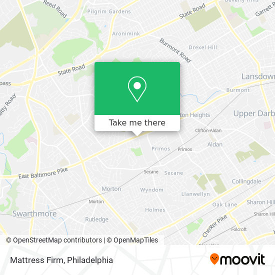 Mapa de Mattress Firm