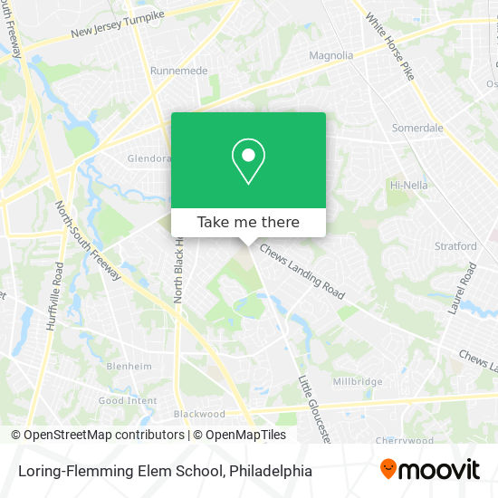 Loring-Flemming Elem School map