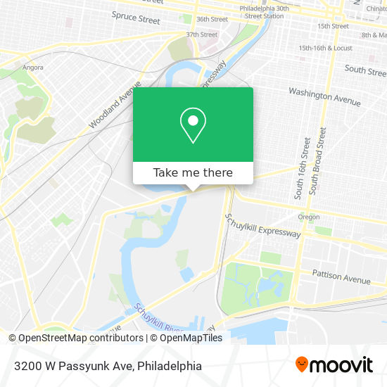 3200 W Passyunk Ave map