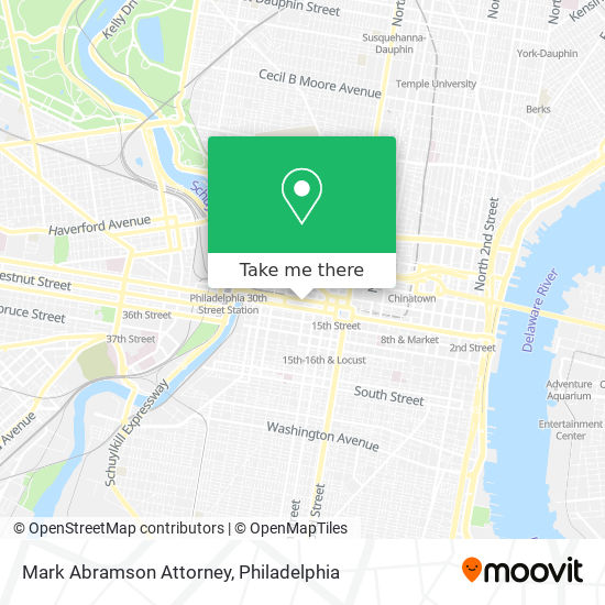 Mark Abramson Attorney map