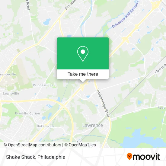 Shake Shack map