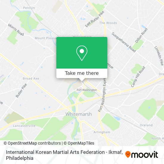 International Korean Martial Arts Federation - Ikmaf map