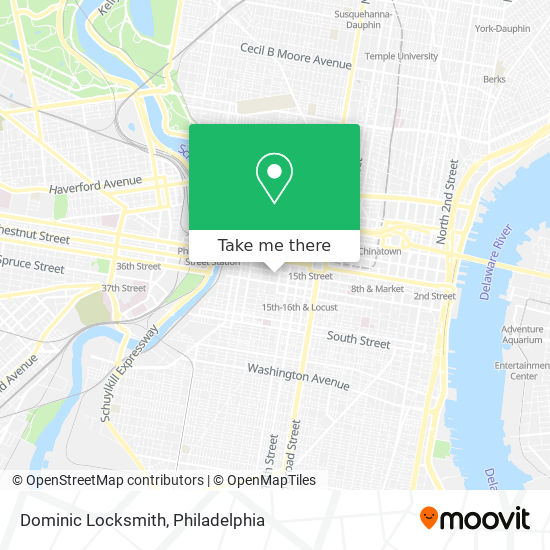 Dominic Locksmith map