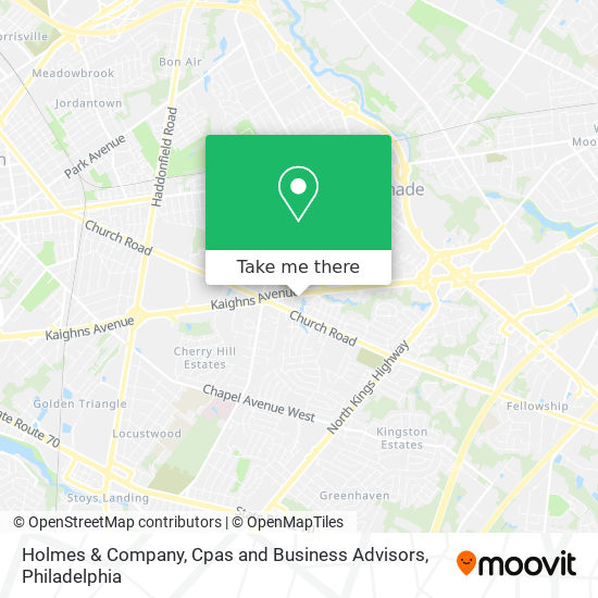 Holmes & Company, Cpas and Business Advisors map