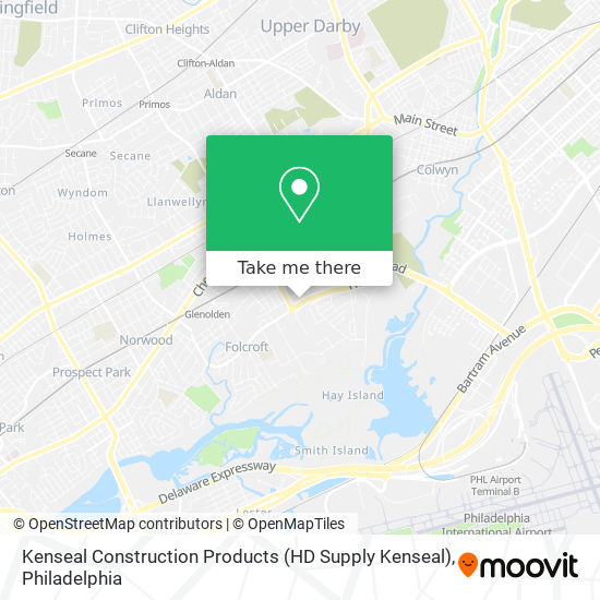 Kenseal Construction Products (HD Supply Kenseal) map
