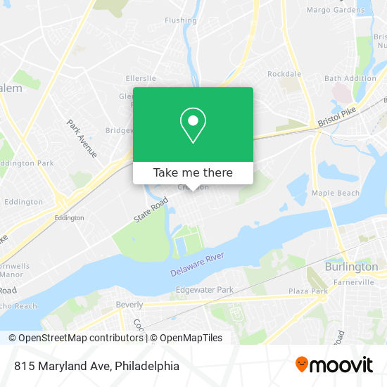 815 Maryland Ave map