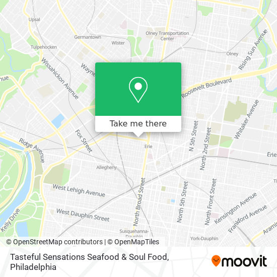 Tasteful Sensations Seafood & Soul Food map