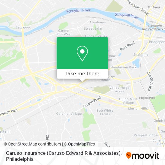 Caruso Insurance (Caruso Edward R & Associates) map
