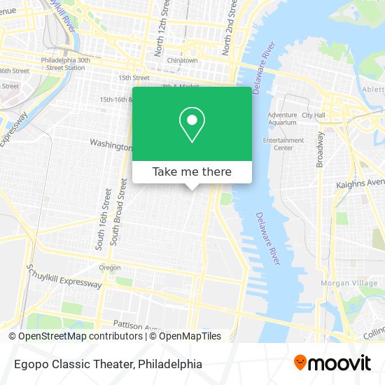 Egopo Classic Theater map