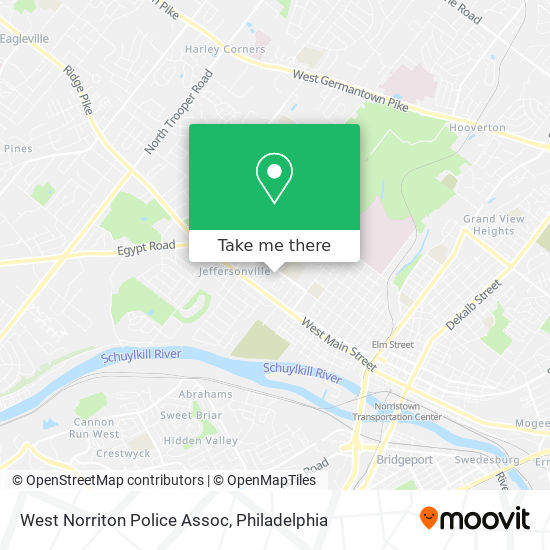 Mapa de West Norriton Police Assoc