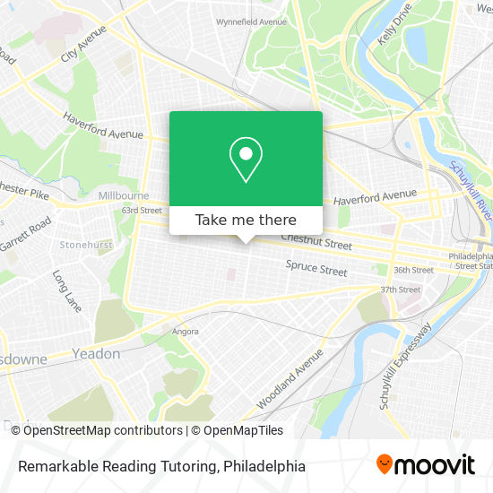 Remarkable Reading Tutoring map