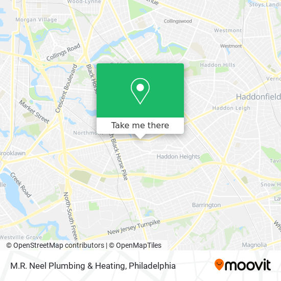 Mapa de M.R. Neel Plumbing & Heating