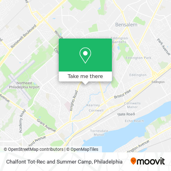 Mapa de Chalfont Tot-Rec and Summer Camp