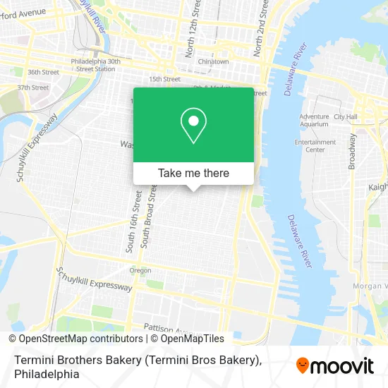 Termini Brothers Bakery (Termini Bros Bakery) map