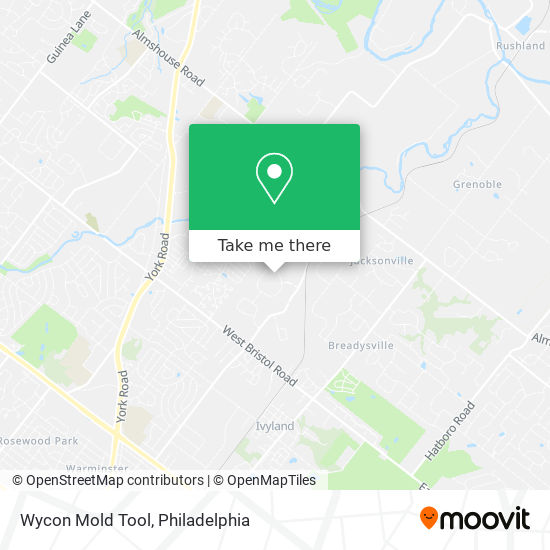 Wycon Mold Tool map