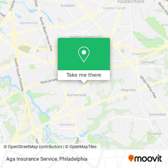 Aga Insurance Service map